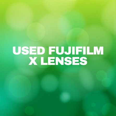 Used Fujifilm X Lenses