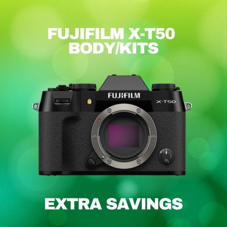 Fujifilm X-T50 Cameras