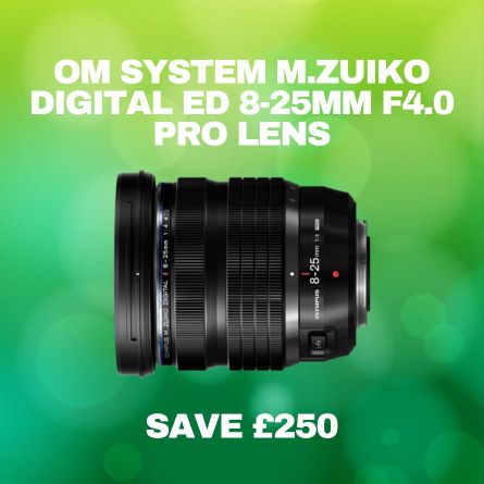 OM 8-25mm PRO Lens Offer