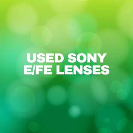 Used Sony E/FE Lenses